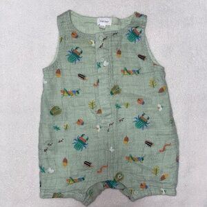 Angel Dear bugs shortie romper 6-12m